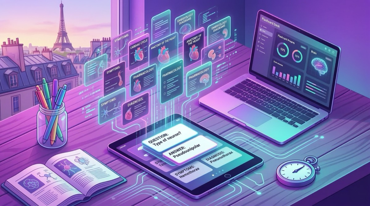 Étudiant sur ordinateur