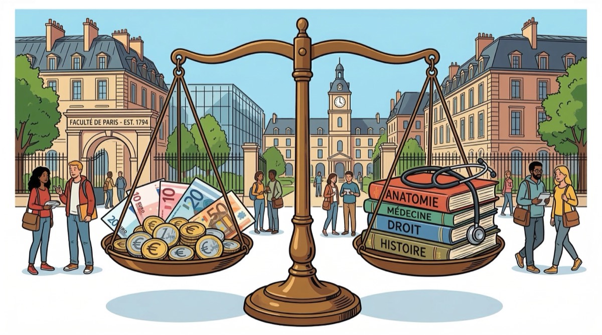 Étudiants en amphithéâtre